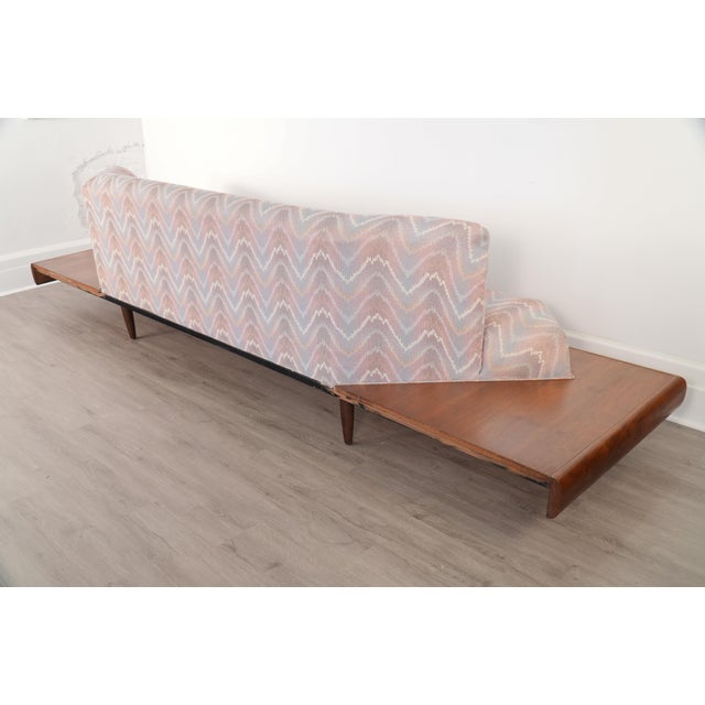 Wood 1960s Model 2006-S Platform Sofa Attributed to Adrian Pearsall for Craft Associates For Sale - Image 7 of 8