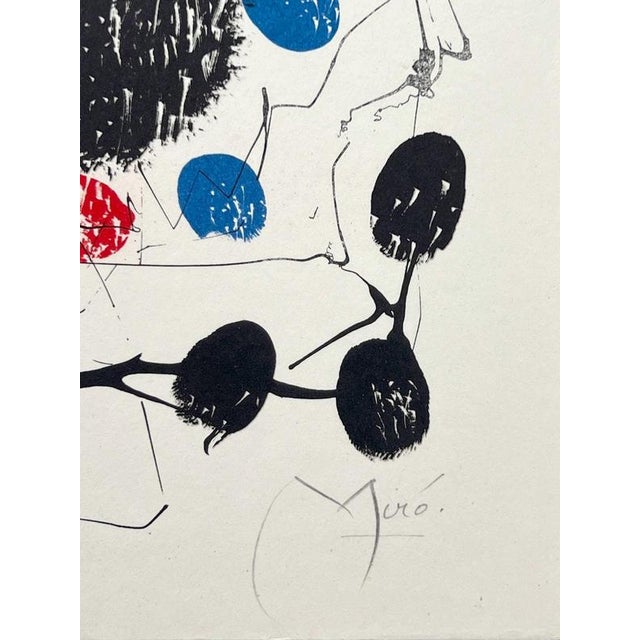 Gold Joan Miró, Drawings and Lithographs from Papeles De Son Armadans, 1959, Lithograph For Sale - Image 8 of 9
