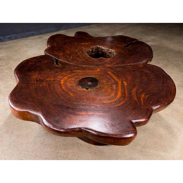 Monumental “Denúncia” Table Crafted From Reclaimed Brazilian Wood, 1970s For Sale - Image 9 of 16