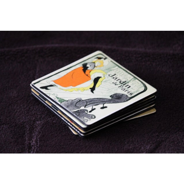 Paris Decor Coasters, 1970s, Set of 6 For Sale - Image 4 of 18