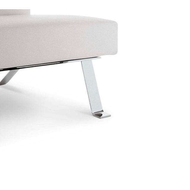 Ombra Armchair with Steel Frame by Charlotte Perriand For Sale - Image 3 of 12