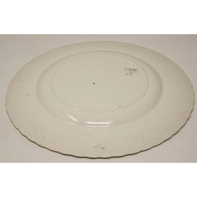 Coronation Plate Queen Elizabeth II June 2nd 1953 Burleigh Ware Burslem