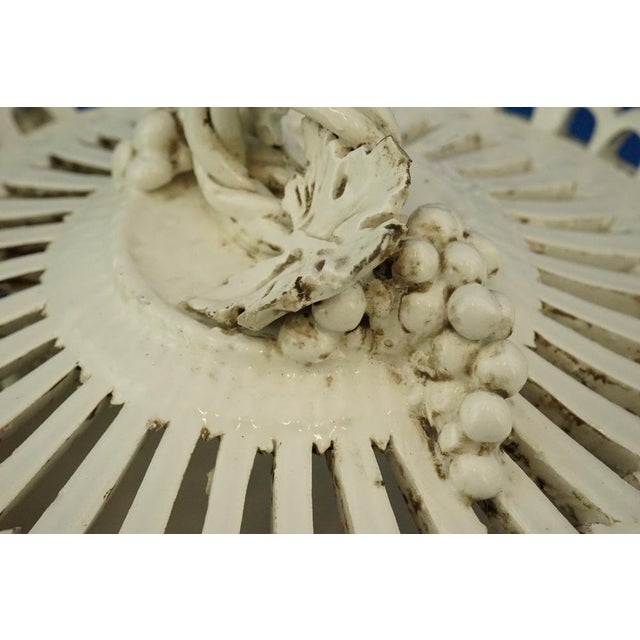 Italian Centerpiece and Tray in Ceramic by Antonibon, Set of 2 For Sale - Image 14 of 18