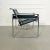 Marcel Breuer Mid 20th Century Bauhaus Design Chrome and Leather Wassily Chair For Sale - Image 4 of 9