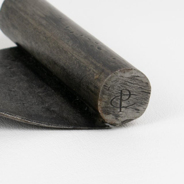 Charles Piguet Modernist Wrought Iron Candelabras Candle Holders For Sale - Image 10 of 11