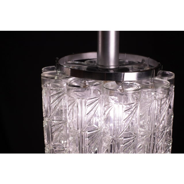Midcentury 10 Tronchi Murano Pendant, 1960s For Sale - Image 4 of 12