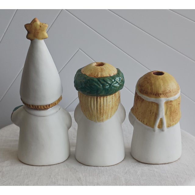 Vintage Lisa Larson Ceramic Advent Children Trio - Gustavsberg & Rörstrand For Sale In Tampa - Image 6 of 8