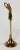 Vintage Brass Gymnast or Dancer on Stand For Sale - Image 4 of 6