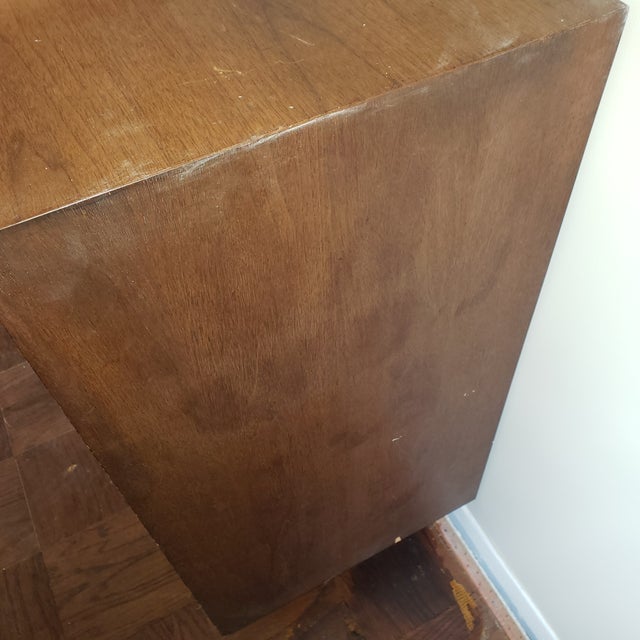 Wood 1955 Herman Miller George Nelson Case Series Tallboy W/Dividers For Sale - Image 7 of 11