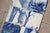 18th Century Antique Set of 8 Baroque Portuguese Tiles, 18th Century Blue & White Figural and Landscape Scene For Sale - Image 5 of 7