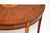Wood Antique Sheraton Inlaid Burr Walnut Console Table, 1930s For Sale - Image 7 of 11