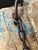 Late 20th Century Massive Hand-Carved Rustic Wooden Fish Sculpture With Iron Accents For Sale - Image 5 of 8