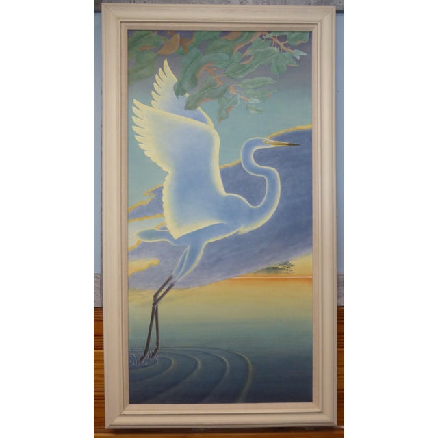 This pair of painting on canvas has the power to mesmerize viewers and flush out their imagination in many ways. The paint...