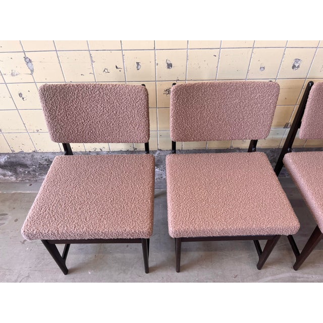 1960s Belgian Dining Chairs, 1960s, Set of 6 For Sale - Image 5 of 8