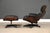 Mid-Century Modern Charles and Ray Eames Herman Miller Rosewood Lounge Chair and Ottoman For Sale - Image 3 of 12