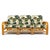 Ficks Reed Three Strand Rattan "Angles" Three Piece Sofa For Sale - Image 9 of 12