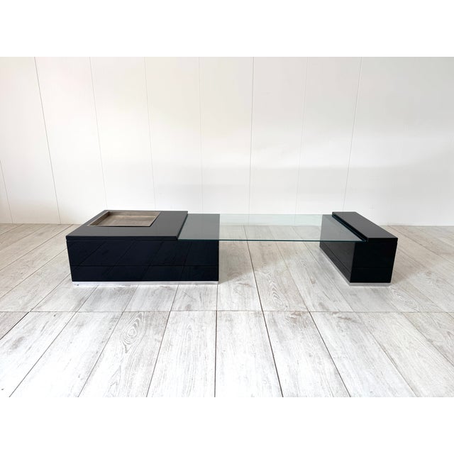 Metal Vintage Coffee Table by Cesare Augusto Nava for Nava, 1970s For Sale - Image 7 of 10