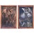 Brown 19th Century, Oil on Canvas, Two Winged Arc Angels, Set of 2 For Sale - Image 8 of 8