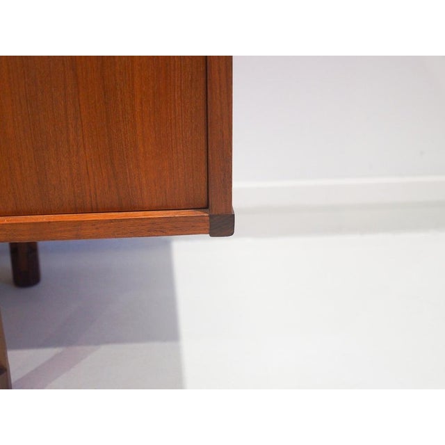 Wooden Sideboard with Black Doors by George Coslin For Sale - Image 11 of 16