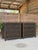 Vintage Coastal Organic Modern Rattan Wicker Nightstands or Bachelor Chests For Sale - Image 12 of 12