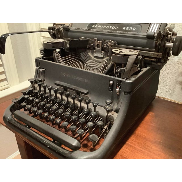 Vintage Remington Standard Typewriter (Model Seventeen) For Sale - Image 9 of 9