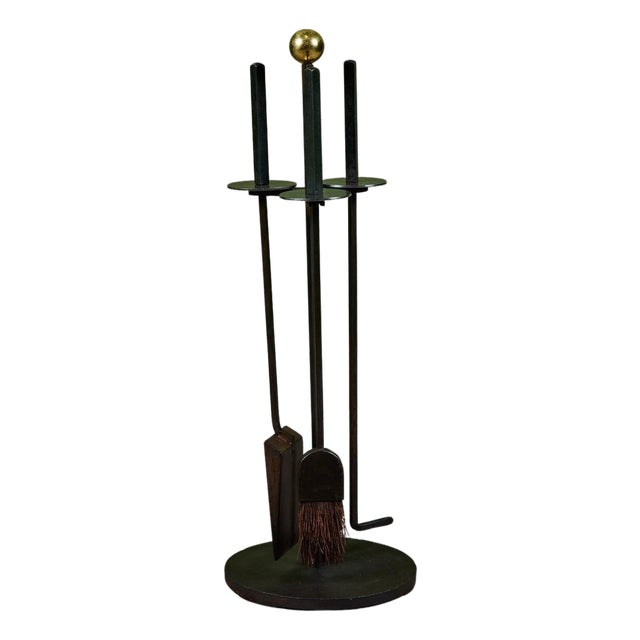 Mel Bogart Fireplace Tool Set For Sale