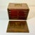Late 19th C. Antique Chinese Boho Chic Chinoiserie Mahjong Game Set, Walnut & Brass Box For Sale - Image 10 of 18