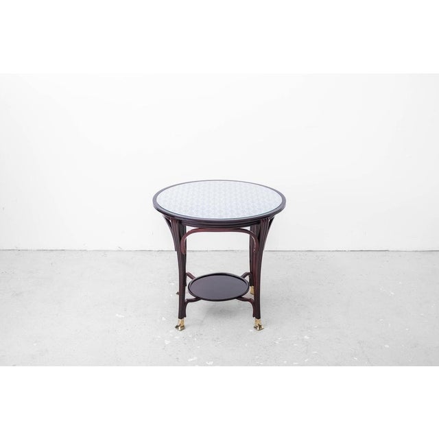 Secessionistic Table by Gustav Siegel for Jacob & Josef Kohn, 1900s For Sale - Image 17 of 18