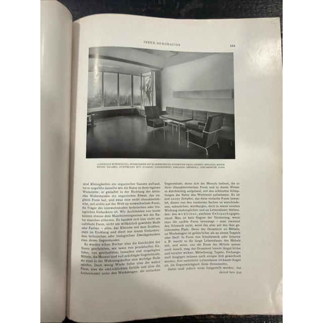 Innen Dekoration Magazine - German Interior Design Magazine Nov. 1933 Bahaus For Sale - Image 4 of 8