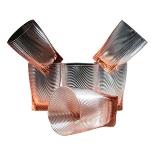 Italian Murano Glassware from Ribes Studio, 2004, Set of 6 For Sale