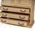 Traditional Regency Style White Painted Secretary Bookcase For Sale - Image 3 of 4