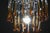 Glass 1970s The Amber Crown, Murano Chandelier Amber and Crystal Drops For Sale - Image 7 of 13