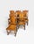 Antique Elizabethan Jacobean Style Oak Refectory Dining Table and Chairs, 1900, Set of 7 For Sale - Image 12 of 18