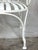 Early 20th Century Early French Sunburst Wrought‑Iron Garden Bench, Attributed to François Carré For Sale - Image 5 of 10