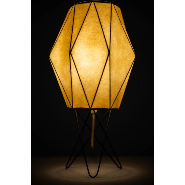 Metal Swedish Table Lamp, 1950s For Sale - Image 7 of 10
