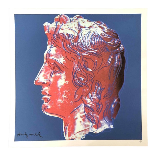 1990s After Andy Warhol "Alexander the Great" Lithograph For Sale