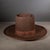 ABOUT An original tall, wide brimmed wool Peruvian hat trimmed in fabric. Inside rimmed with oil cloth tablecloth. CREATOR...