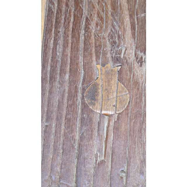 86" Long Antique Chinese Painting Table For Sale - Image 12 of 14