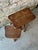 Pair of Small Vintage Wooden Nesting Side Tables, France For Sale - Image 9 of 12