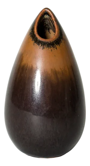 Modernist Stoneware Gnurgla Vase by Stig Lindberg for Gustavsberg, 1950s