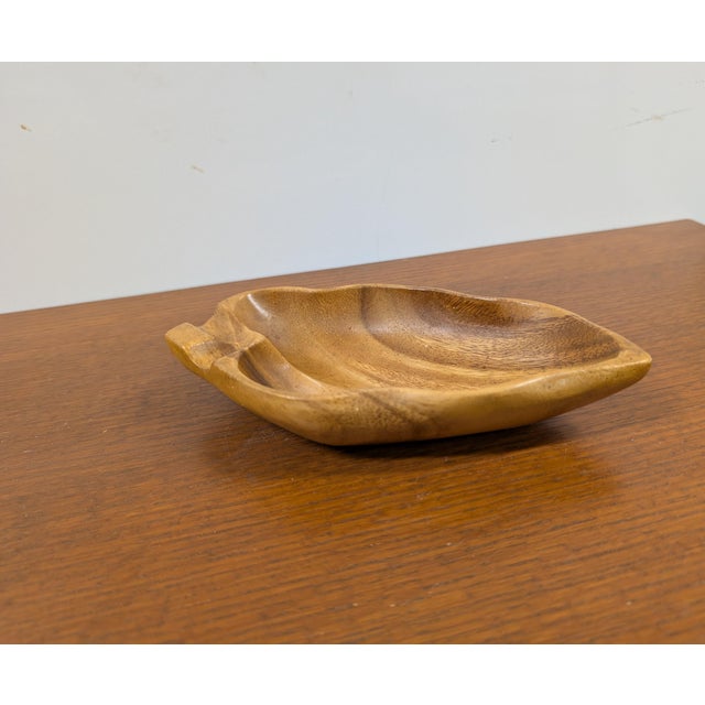Wood Hand Carved Root Wooden Bowl For Sale - Image 7 of 7