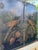 1920s Chinoiserie Black Lacquer & Gilt Cabinet on Painted Carved Stand For Sale - Image 4 of 7