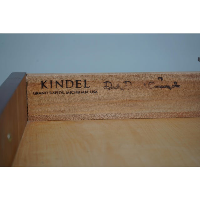 Kindel Cherry Bamboo Form Dressing Vanity For Sale - Image 11 of 12