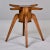 Mid Century Walnut Italian Round Table With Glass Top For Sale - Image 10 of 12