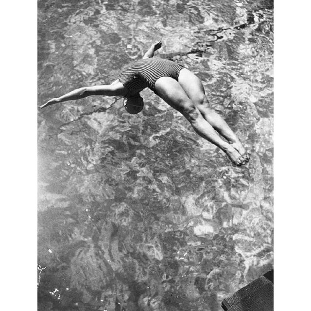 Fox Photos, Betty Slade Dives, 1968 / 2022, Photograph For Sale