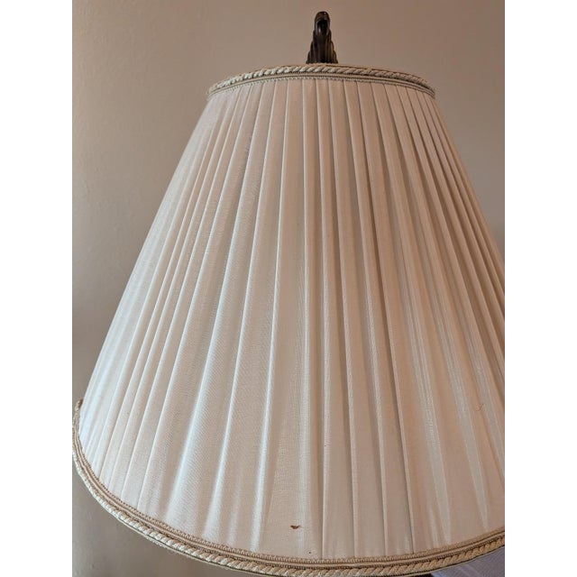 Vintage Stiffel Brass Table Lamps- A Pair For Sale - Image 10 of 11