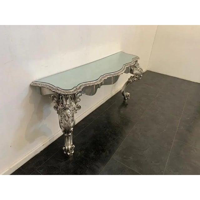 Baroque Eclectic Metal Console by Piero Figure for Athena For Sale - Image 3 of 13