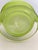 Mid 20th Century Large Empoli Verde Pedestal Vase For Sale - Image 4 of 4