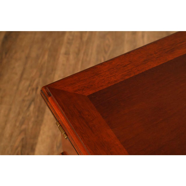 Stickley Traditional Mahogany Flip-Top Server Cabinet For Sale - Image 15 of 18