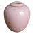 Vintage Larry Laslo for Mikasa Peach Ombre Art Glass Urn Vase For Sale